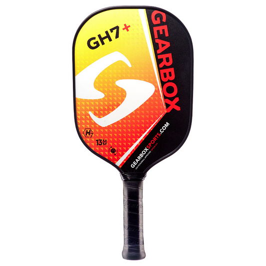 Gearbox GH7 Plus Pickleball Paddle Red/Yellow