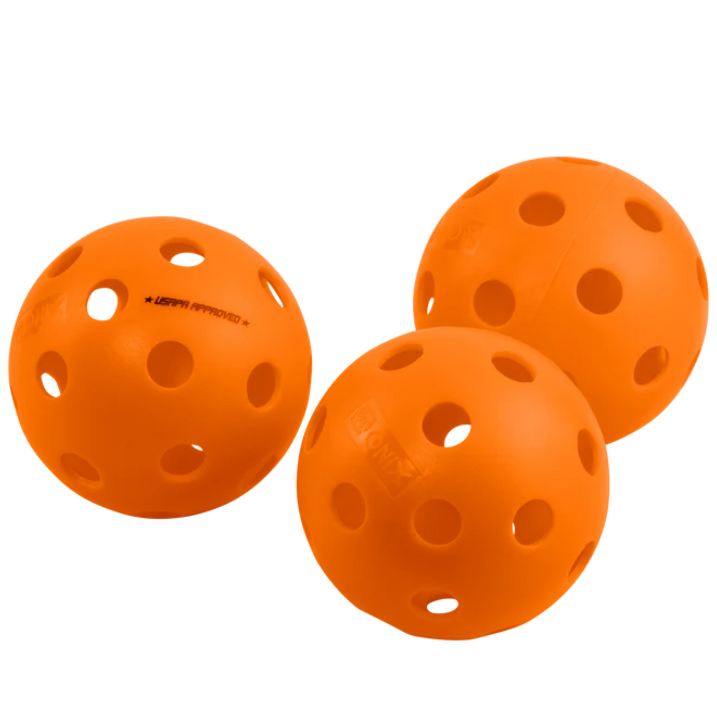 Onix Fuse Indoor Single Pickleball - Orange
