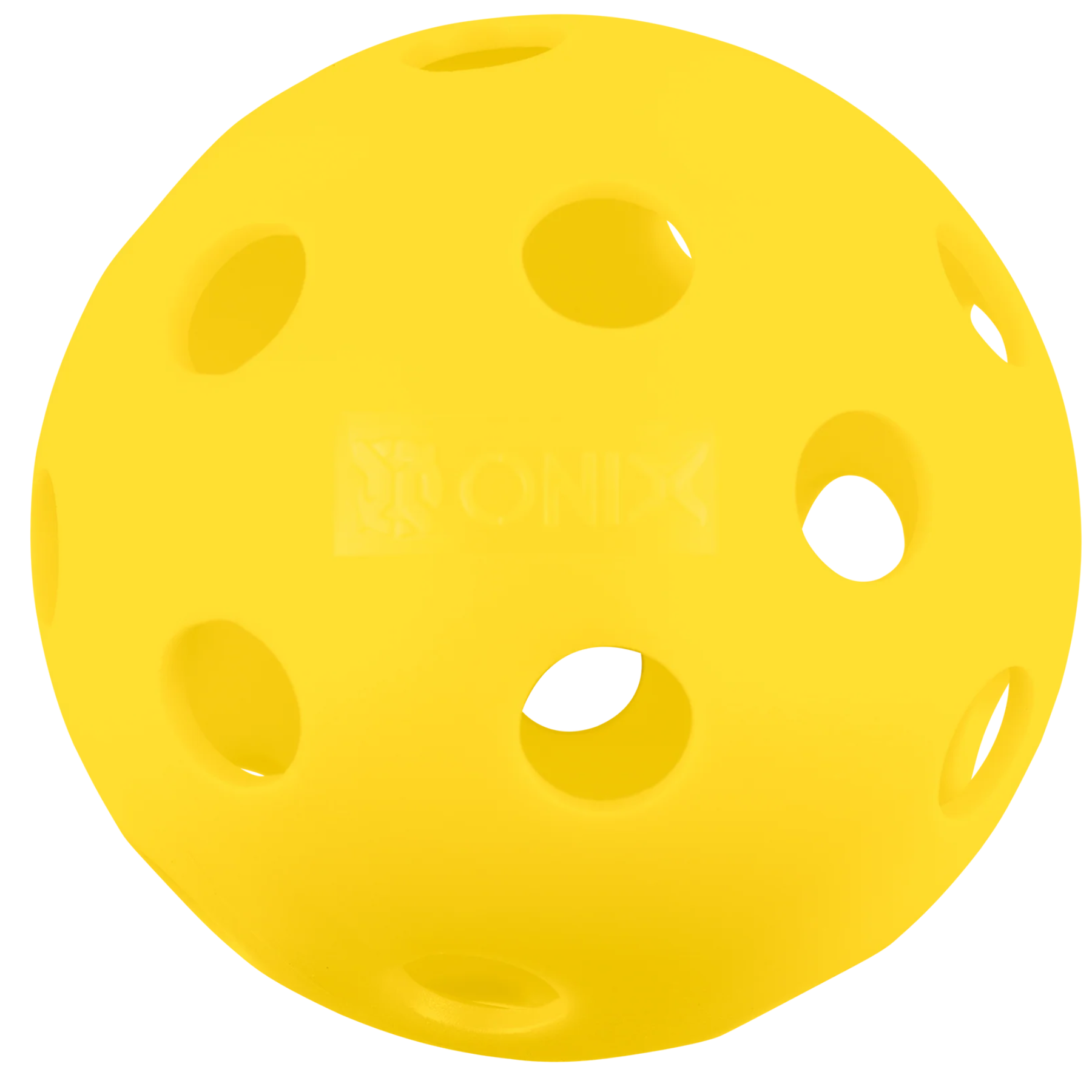 Onix Fuse Indoor Single Pickleball - Yellow