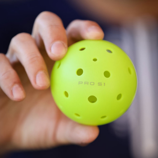 Selkirk Pro S1 Outdoor 100 Pack Pickleballs - Neon Green