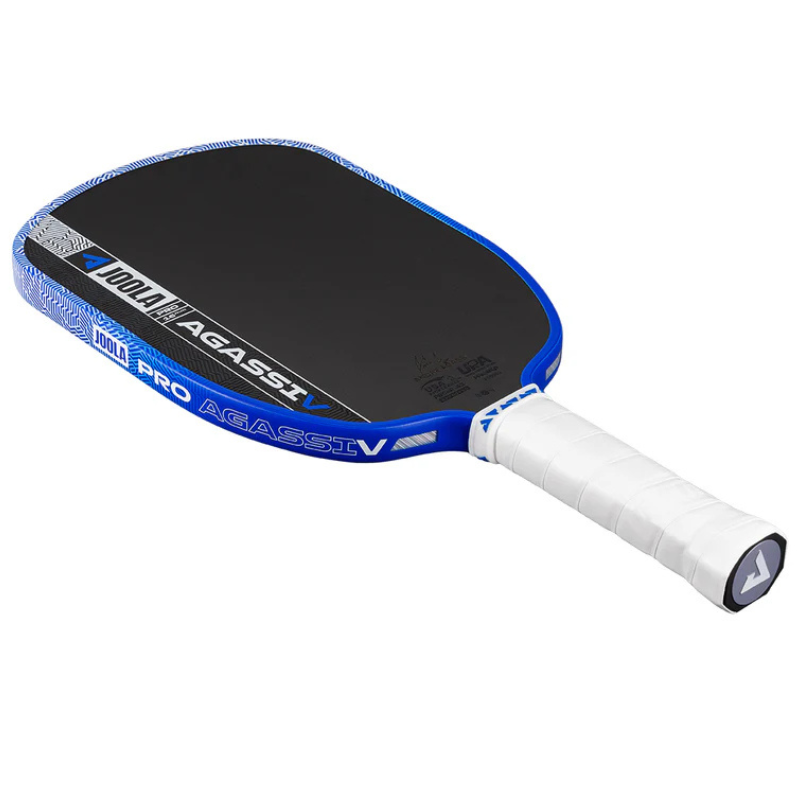 JOOLA Agassi Pro V Andre Agassi 16mm Pickleball Paddle - Royal Blue