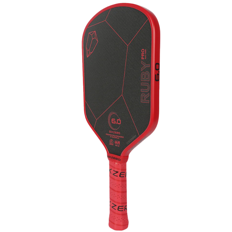 Six Zero Ruby Pro 14mm Pickleball Paddle