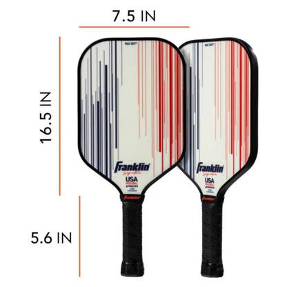 Franklin Signature Series Fiberglass 13mm with Maxgrit Pickleball Paddle