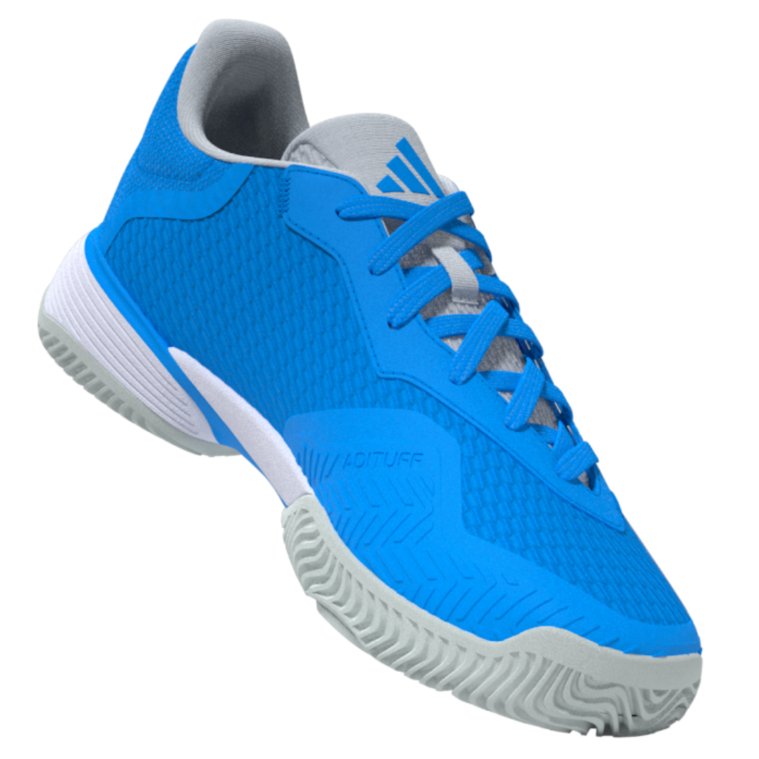 Adidas Barricade Kids Tennis Shoes - Blue/White