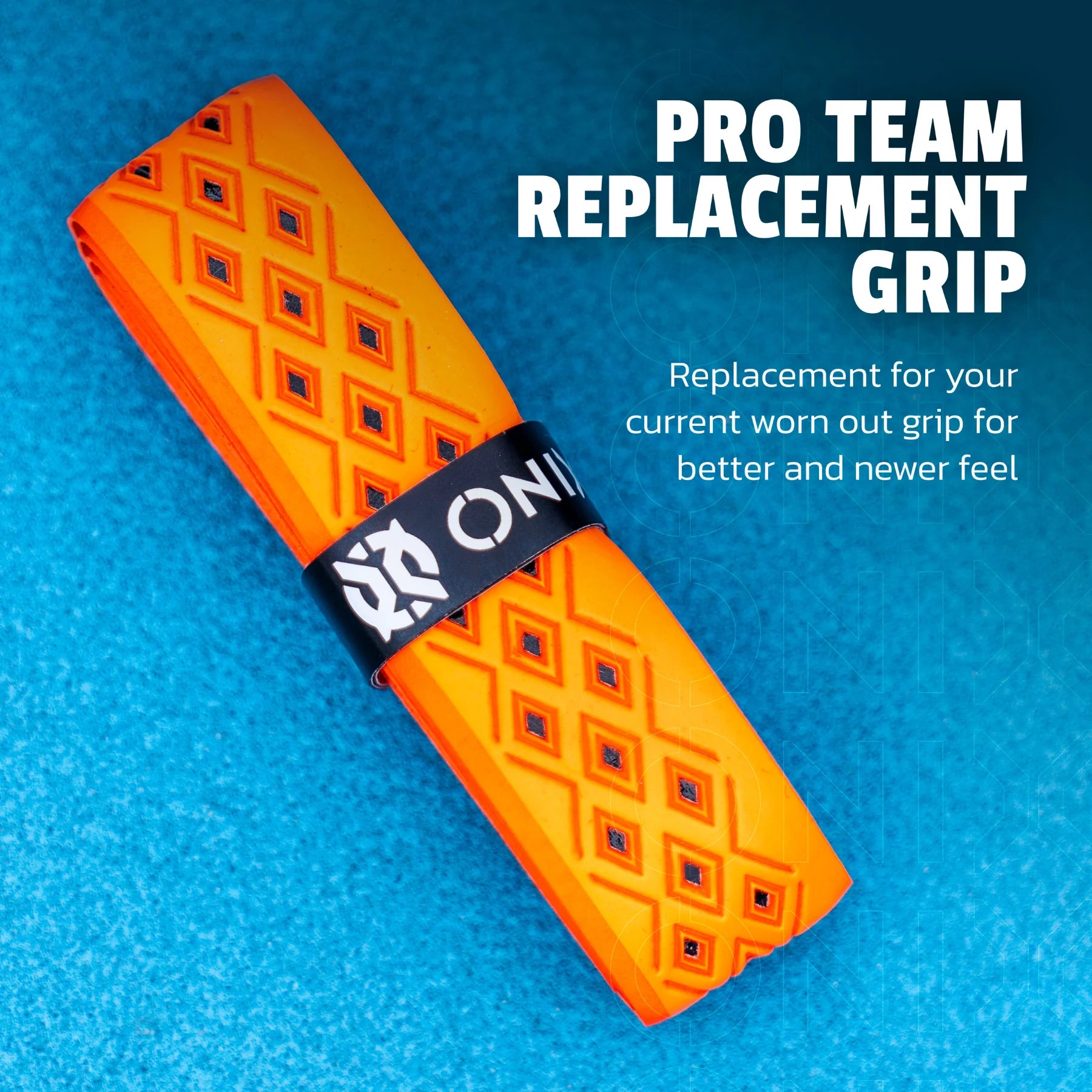 Onix Pro Team Perforated Replacement Grip - Orange