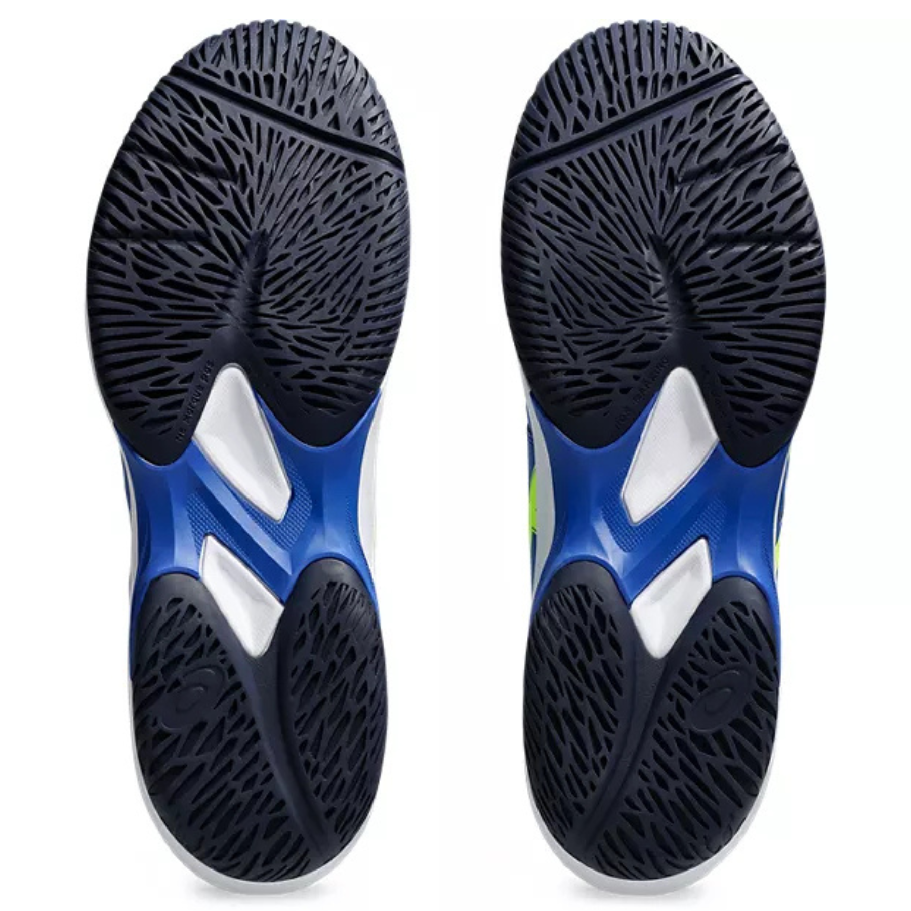 Asics Game FF Mens Pickleball Shoes - Illusion Blue / Safety Yellow