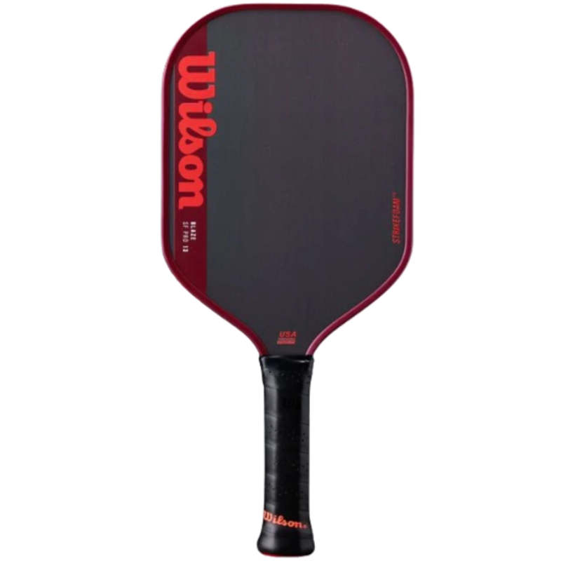 Wilson BLAZE SF PRO 13 Pickleball Paddle -  Black/Red