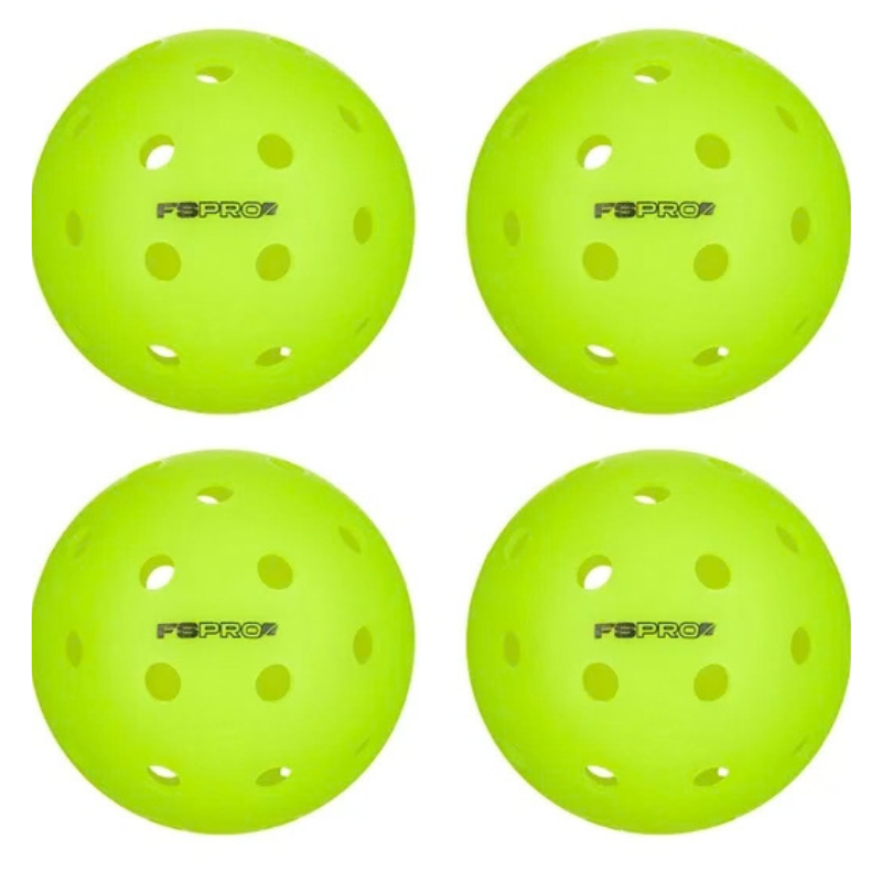 Franklin FS Pro Indoor 100 Pack Carton Pickleballs - Lime Green