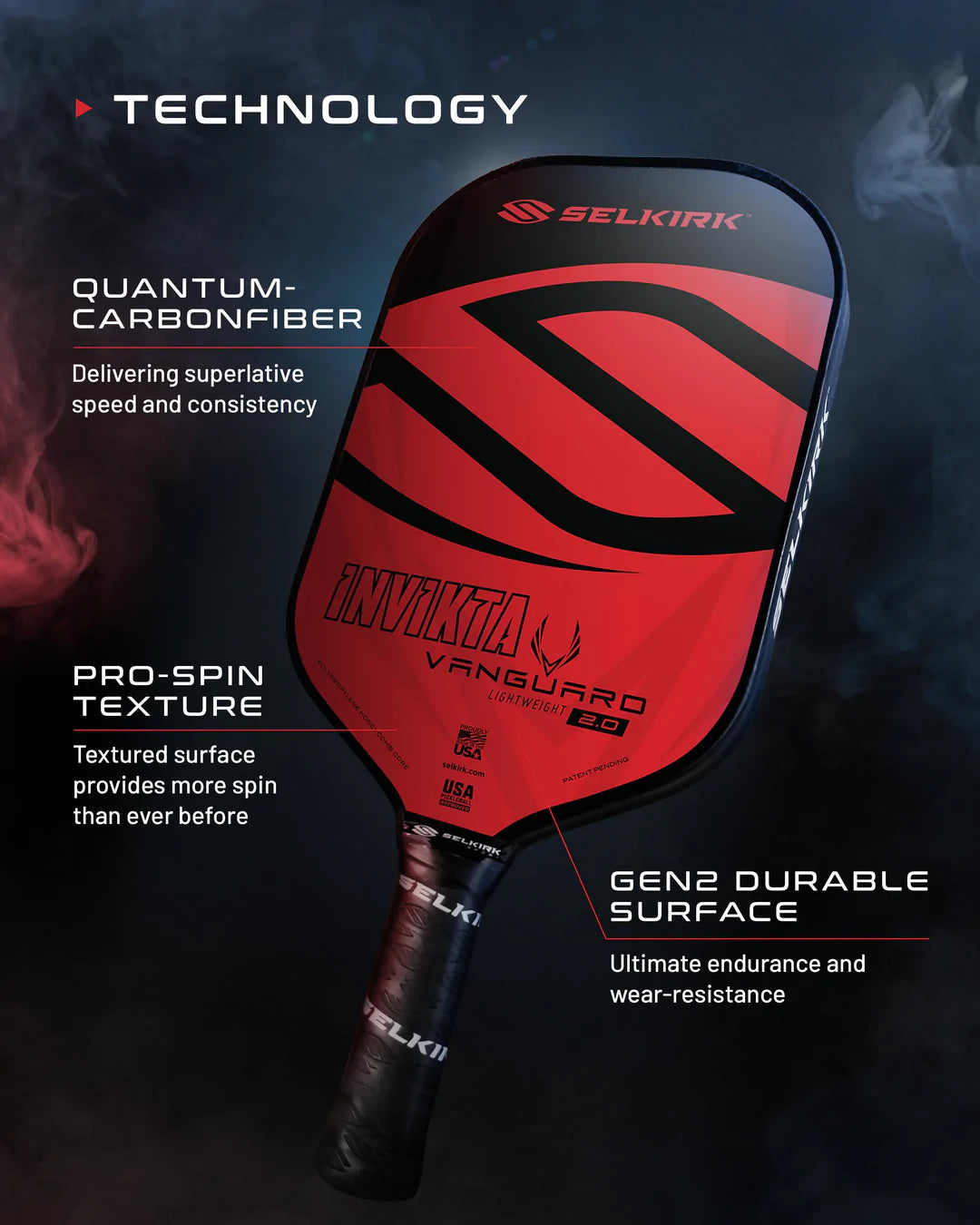 Selkirk Vanguard 2.0 Epic - Midweight