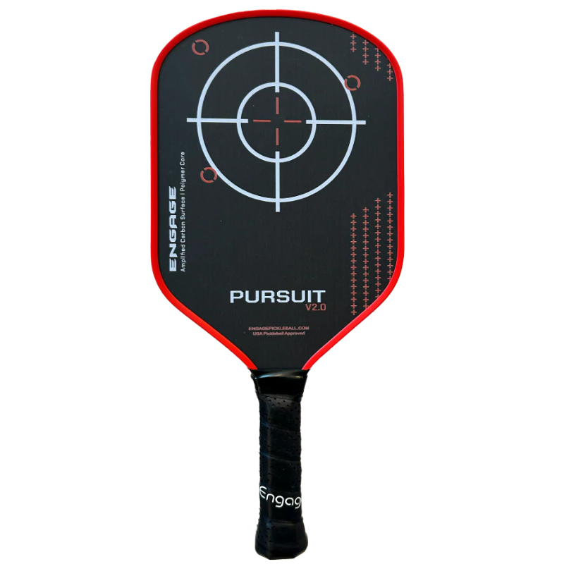 Engage Pursuit V2.0 Amplified Carbon Hybrid Polymer Core Pickleball Paddle