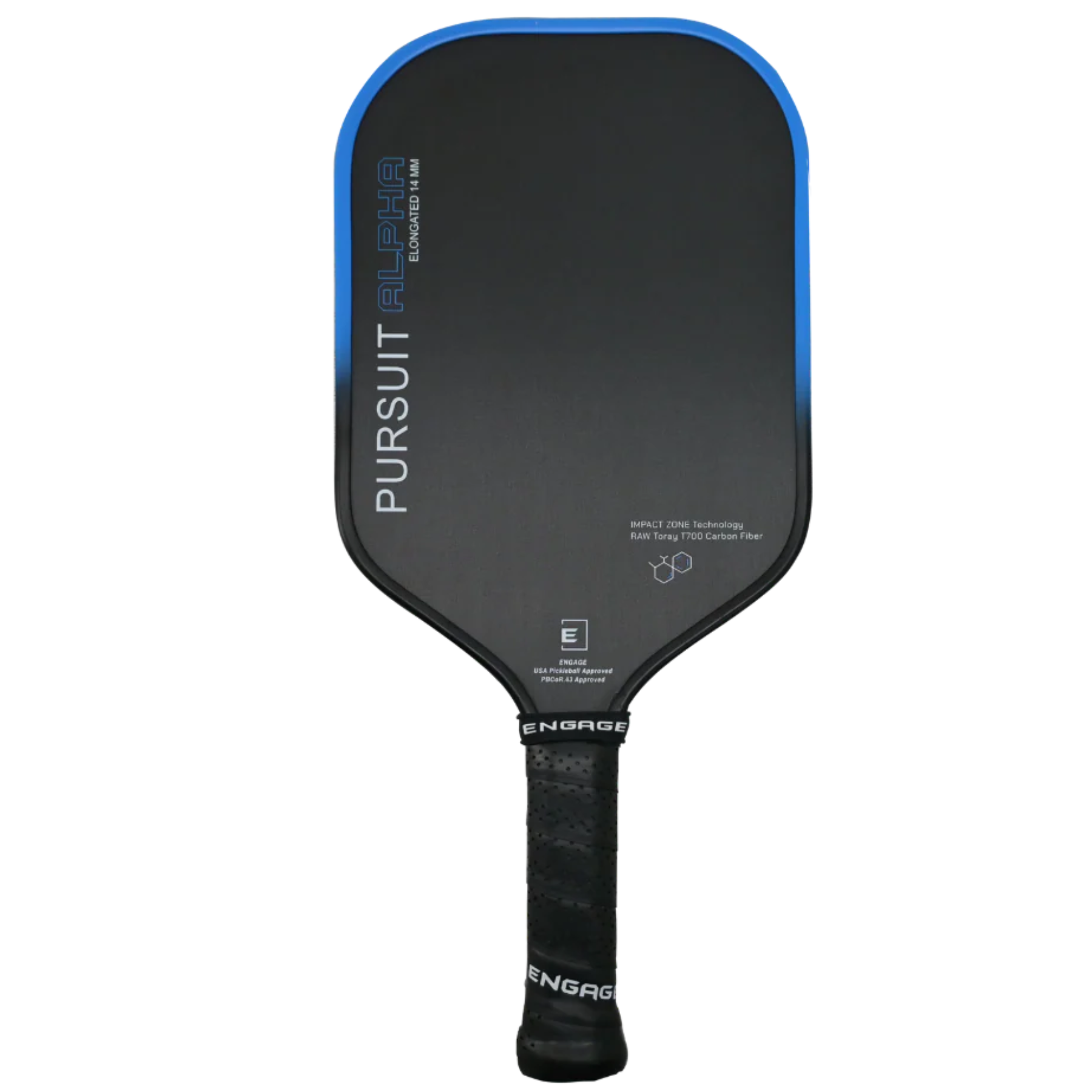 Engage New Pursuit Alpha 16mm Thermoformed Control and Spin Pickleball Paddle