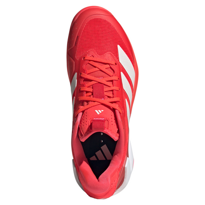 Adidas Adizero Ubersonic 5 Womens Tennis Shoes - Lucid Red/Zero Metalic / Lucid Pink