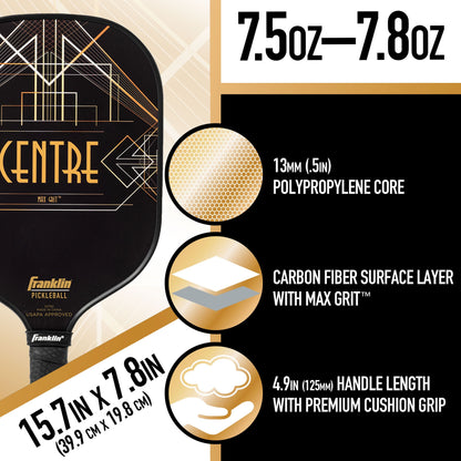 Franklin Aspen Kern Centre Carbon Fibre Paddle