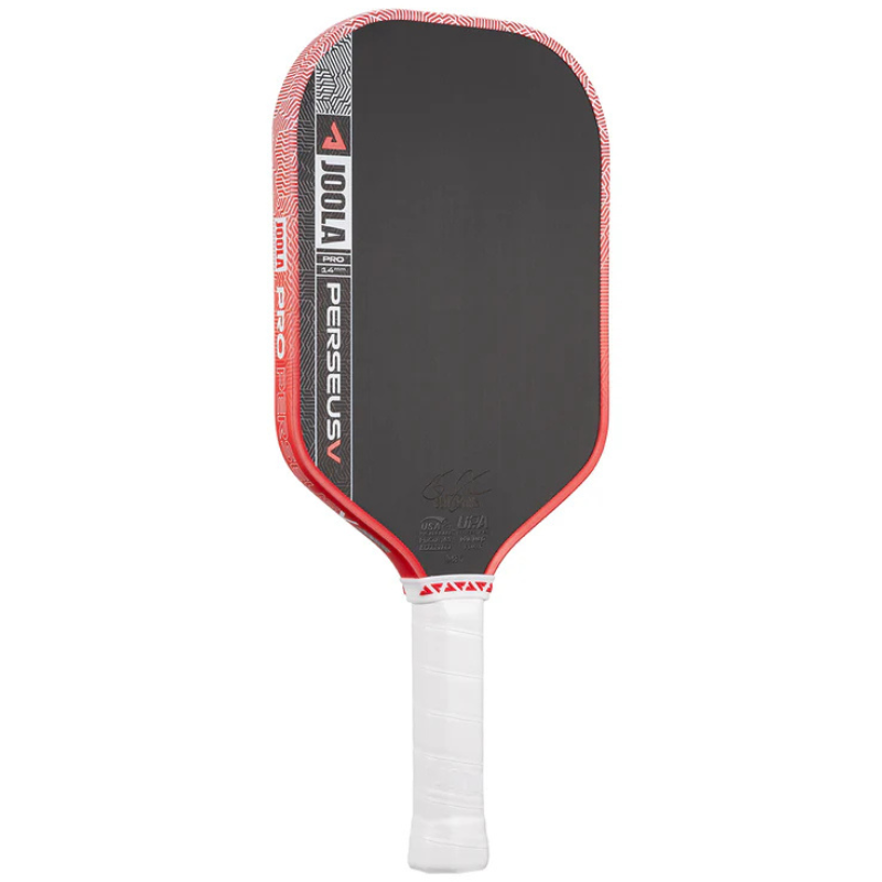JOOLA Perseus Pro V Ben Johns 14mm Pickleball Paddle - Blaze Red
