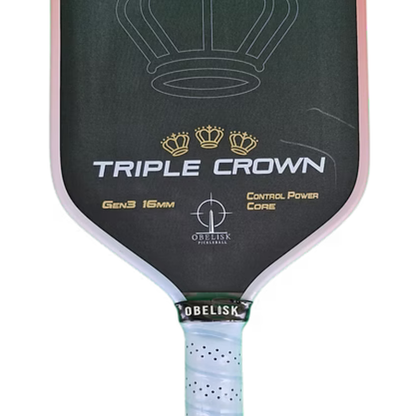 Obelisk Triple Crown Gen 3 Pickleball Paddle