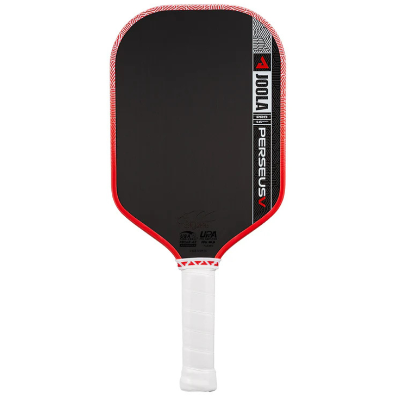JOOLA Perseus Pro V Ben Johns 16mm Pickleball Paddle - Blaze Red - DEMO