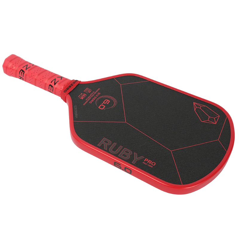Six Zero Ruby Pro 14mm Pickleball Paddle