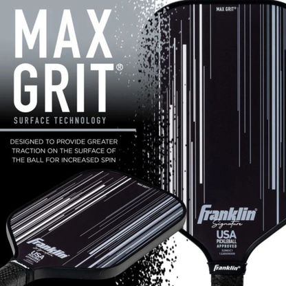 Franklin Signature Series Fiberglass 13mm with Maxgrit Pickleball Paddle