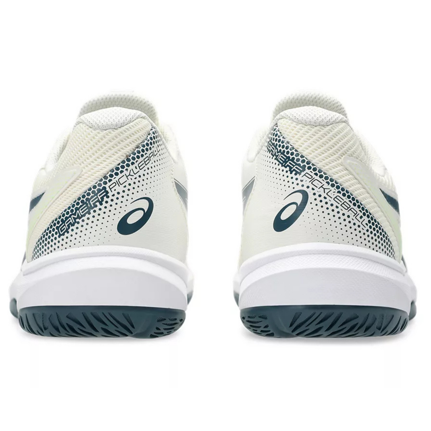 Asics Game FF Mens Pickleball Shoes - Cream/Tranquil Teal