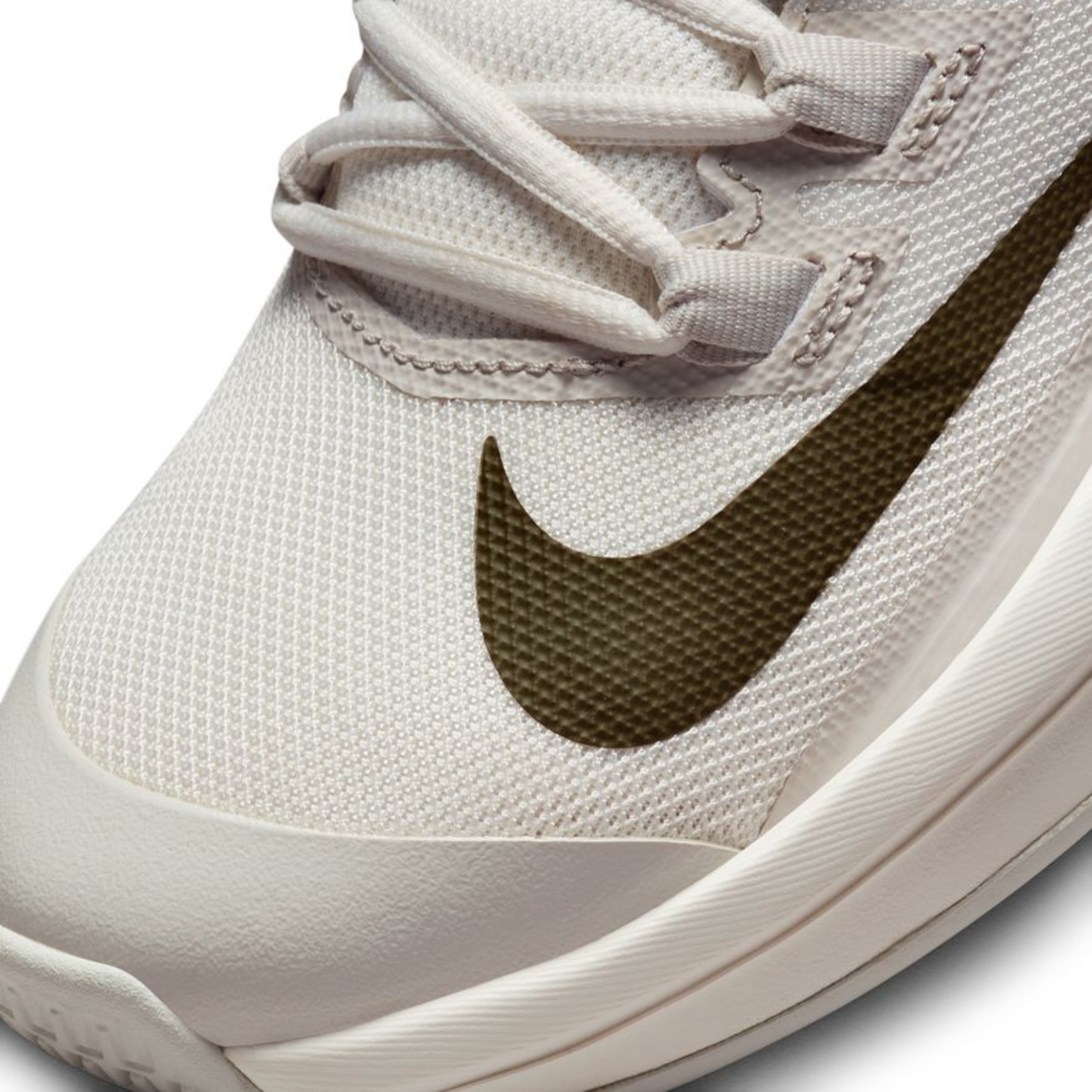 Nike Court Vapor Lite Women Hard Court Tennis Shoes - Sail/Medium Olive-Light Bone