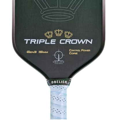 Obelisk Triple Crown Gen 3 Pickleball Paddle
