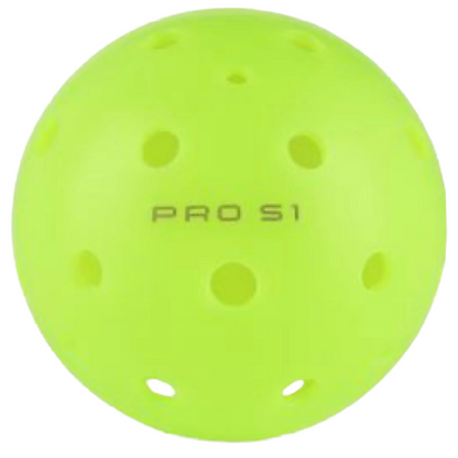 Selkirk Pro S1 Indoor Outdoor Single Pickleball - Neon Green