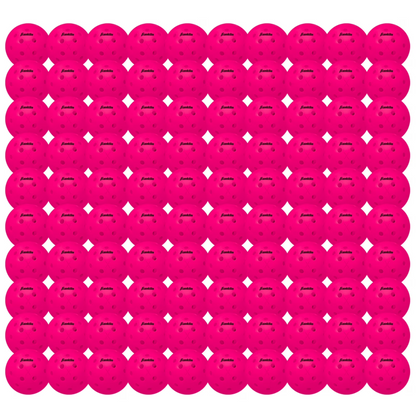 Franklin X-40 Outdoor 100 Pack Box Pickleballs - Pink