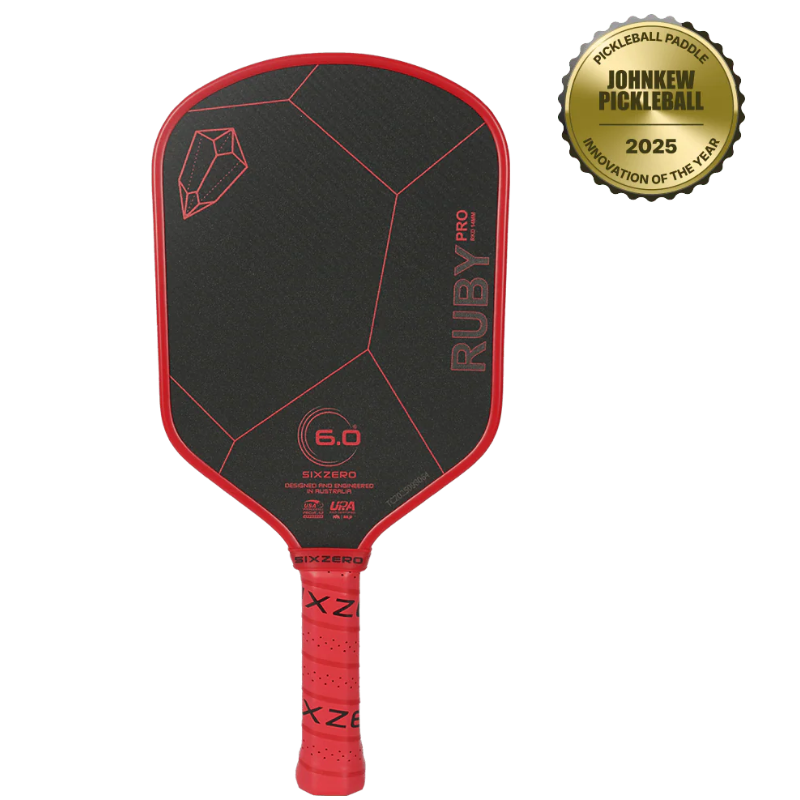 Six Zero Ruby Pro 14mm Pickleball Paddle