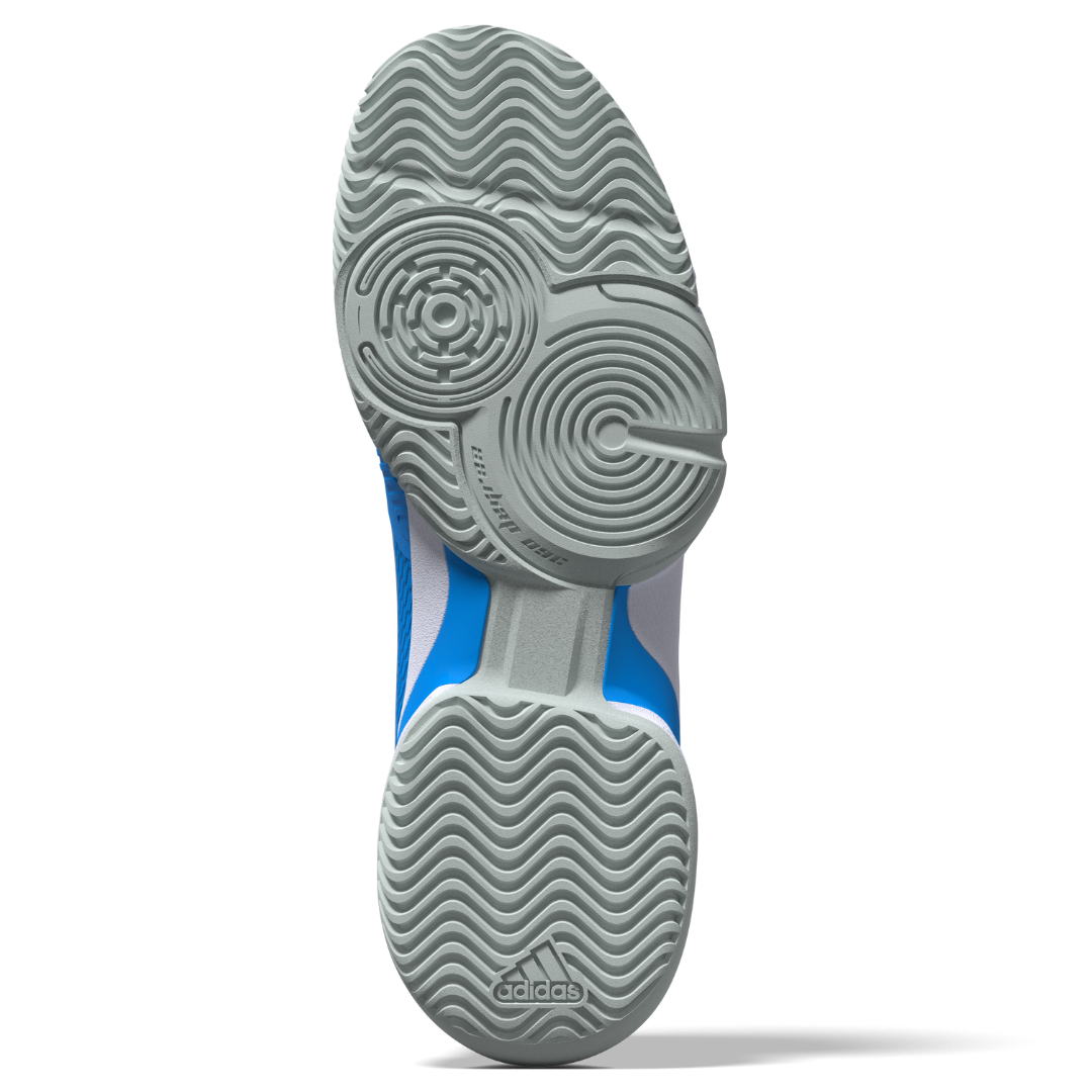 Adidas Barricade Kids Tennis Shoes - Blue/White