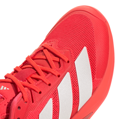 Adidas Adizero Ubersonic 5 Womens Tennis Shoes - Lucid Red/Zero Metalic / Lucid Pink