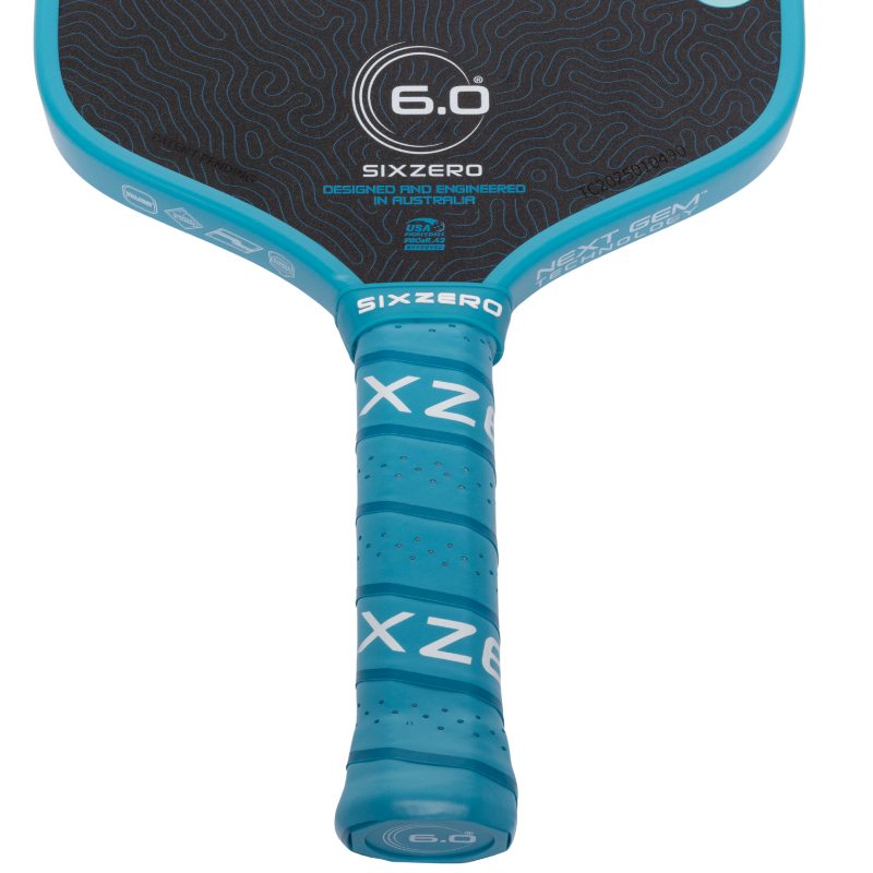Six Zero Coral 16mm Widebody Pickleball Paddle
