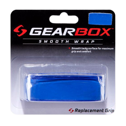 Gearbox Smooth Wrap Grip - Blue
