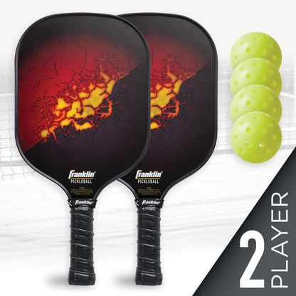 Franklin 2 Paddle and 4 Ball Set