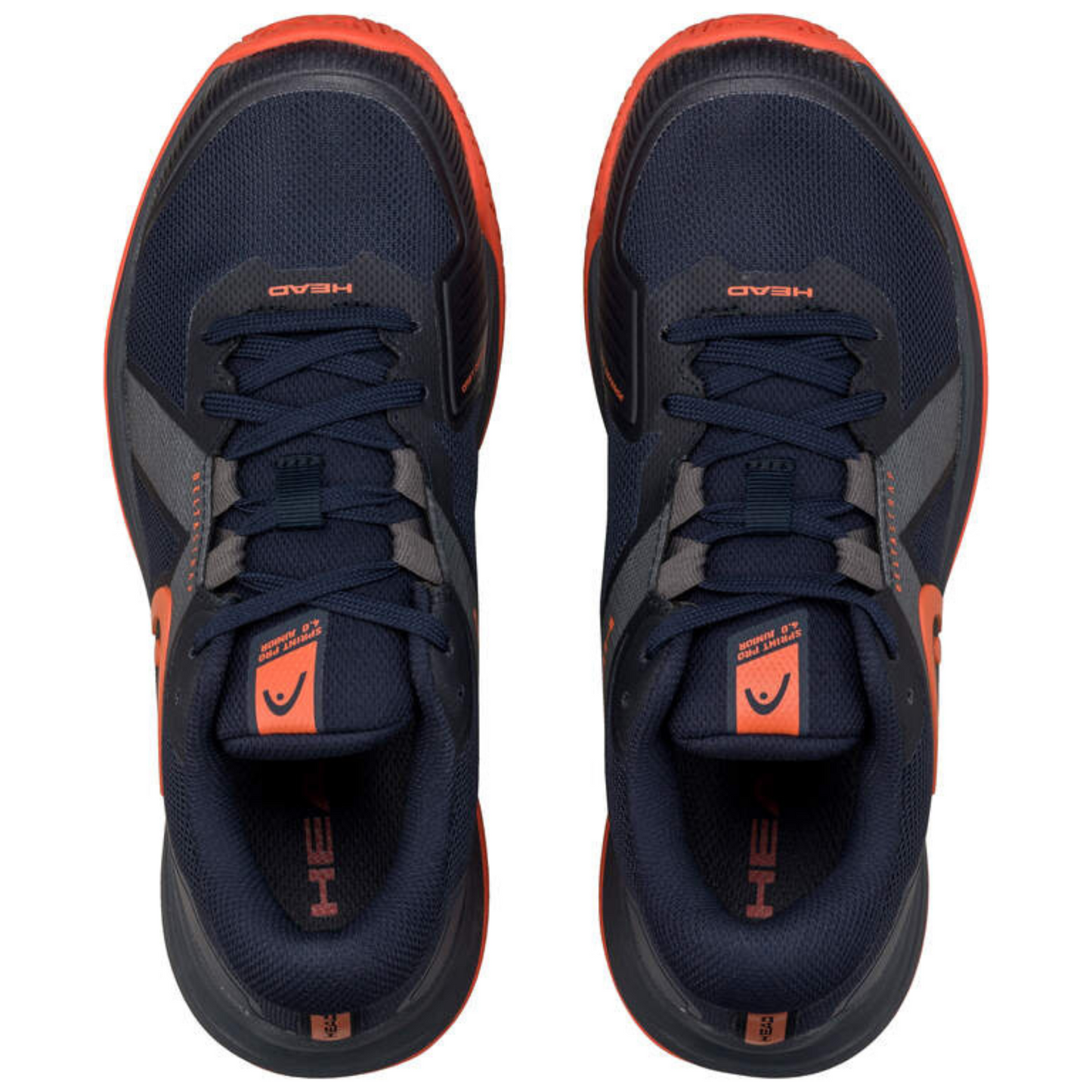 Head Sprint Pro 4.0 Junior Tennis Shoes - Dark Blue/Red