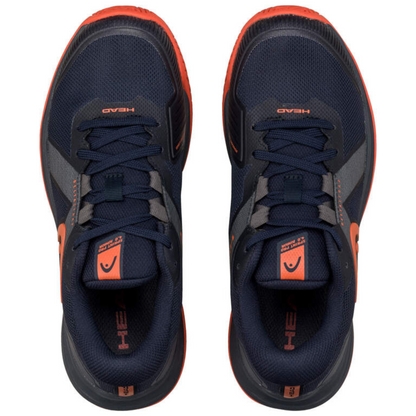 Head Sprint Pro 4.0 Junior Tennis Shoes - Dark Blue/Red