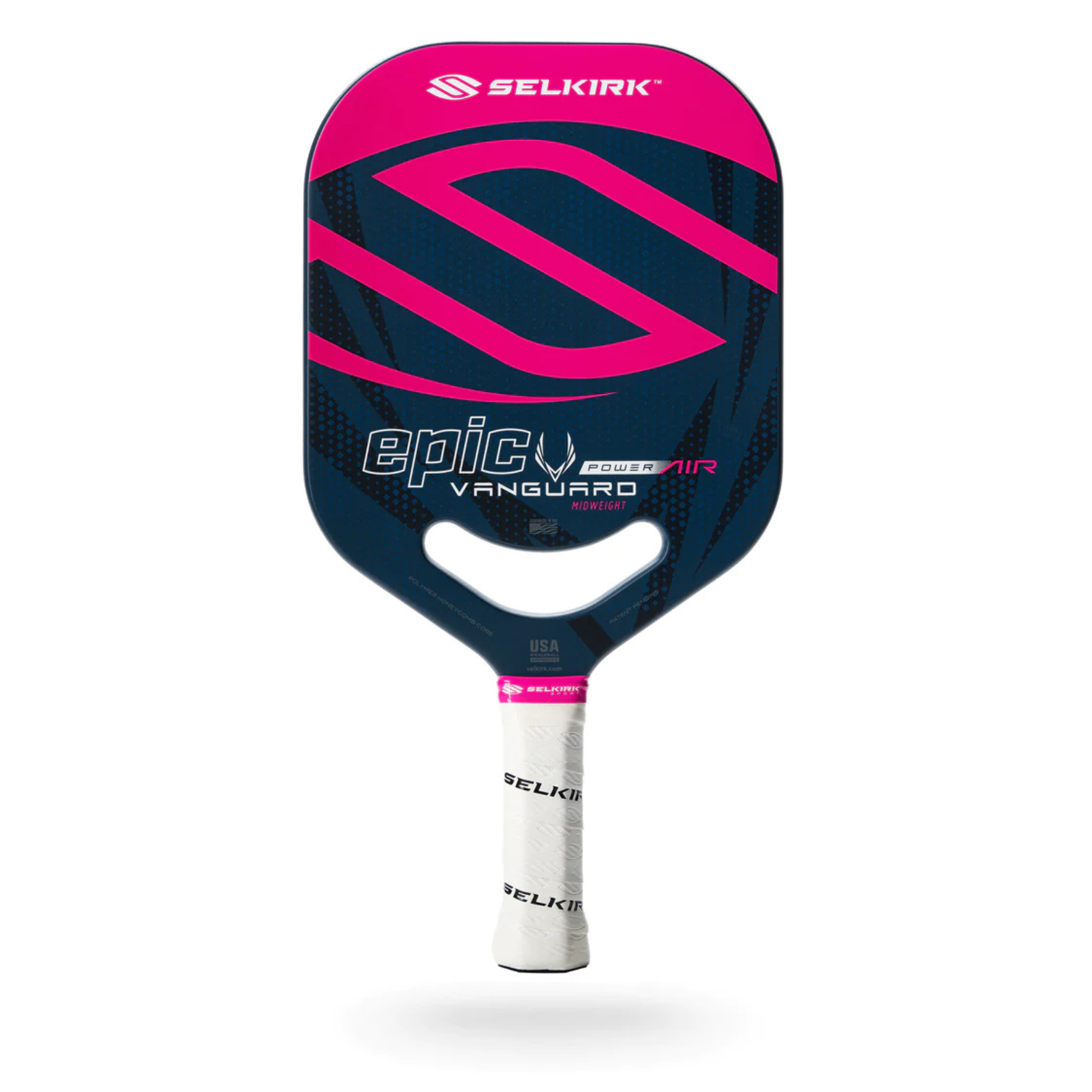 Selkirk Vanguard Power Air Epic Pickleball Paddle Prestige (Pink) Black