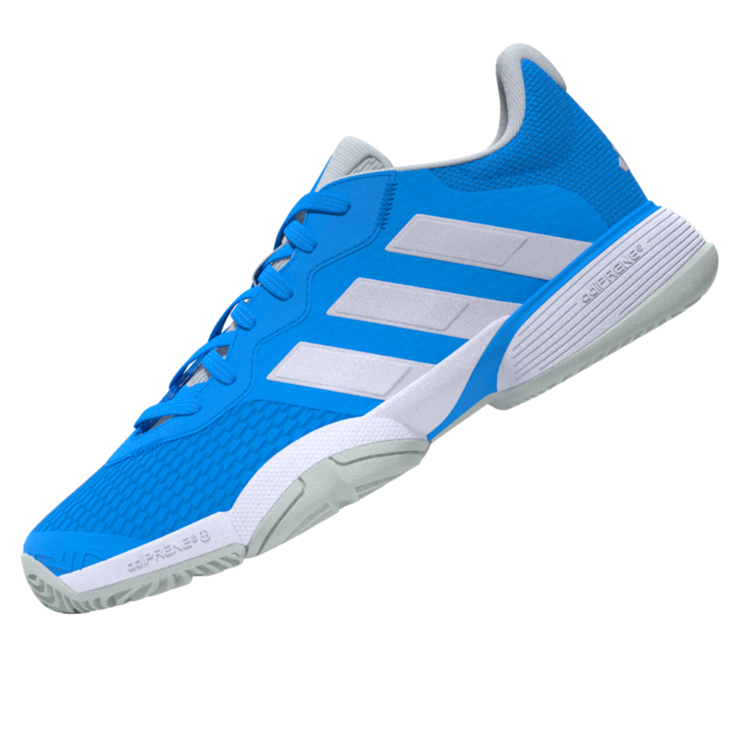 Adidas Barricade Kids Tennis Shoes - Blue/White