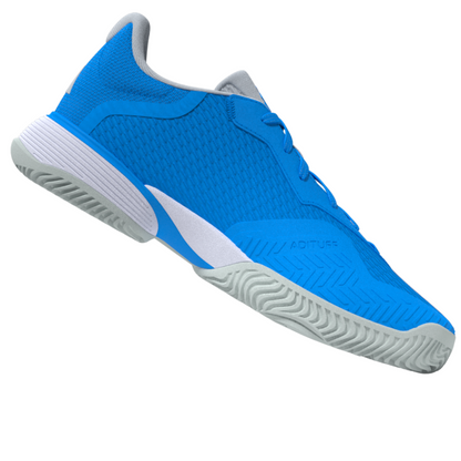Adidas Barricade Kids Tennis Shoes - Blue/White