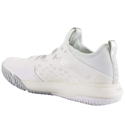 Head Motion Pro Women Pickleball Shoes - White/Light Grey