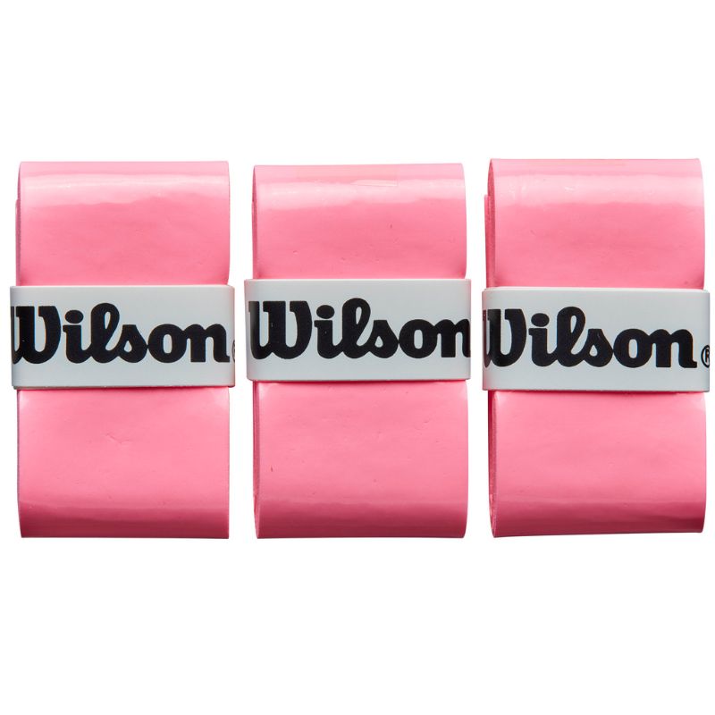 Wilson Pickleball Overgrip 3 Pack - Pink