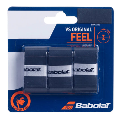 Babolat VS Original Overgrip 3 Pack Black