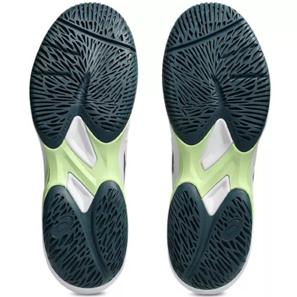 Asics Game FF Mens Pickleball Shoes - Cream/Tranquil Teal