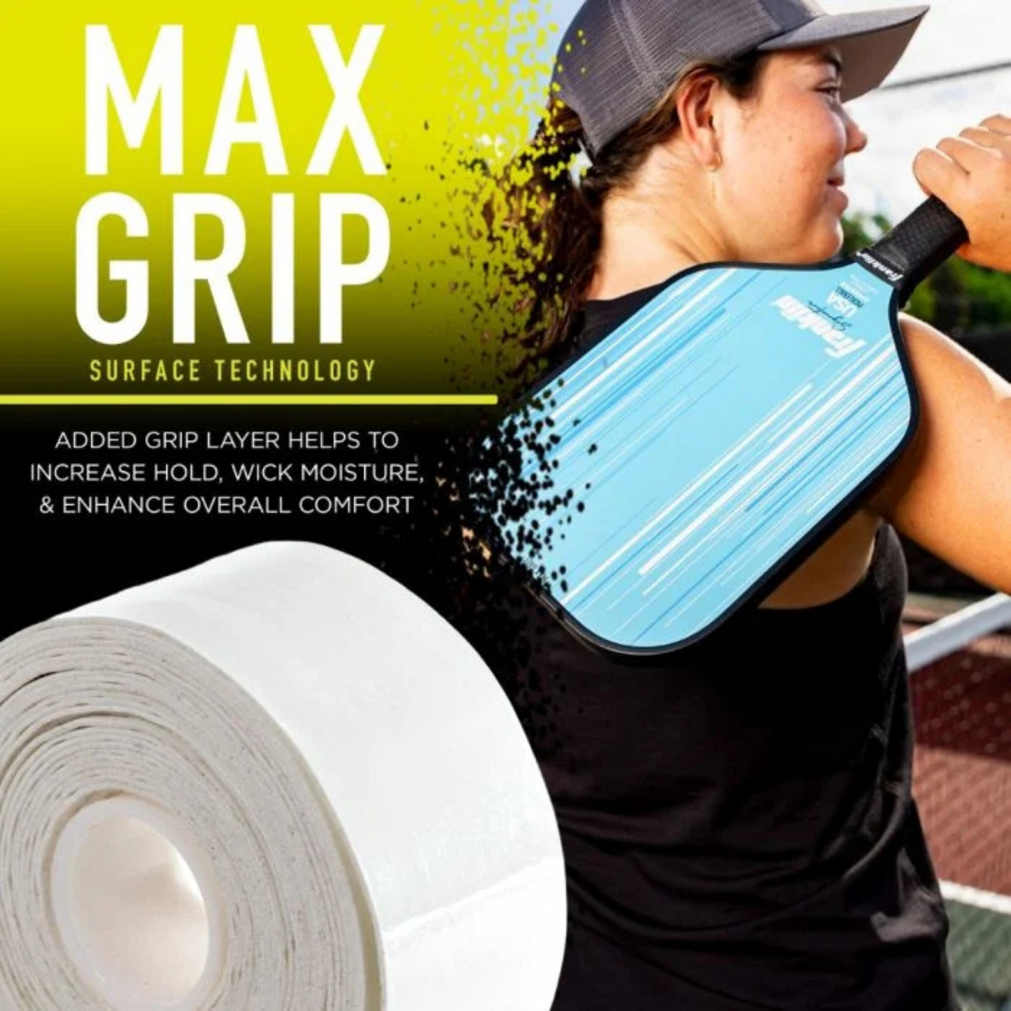 Franklin Pickleball Paddle Overgrip - White