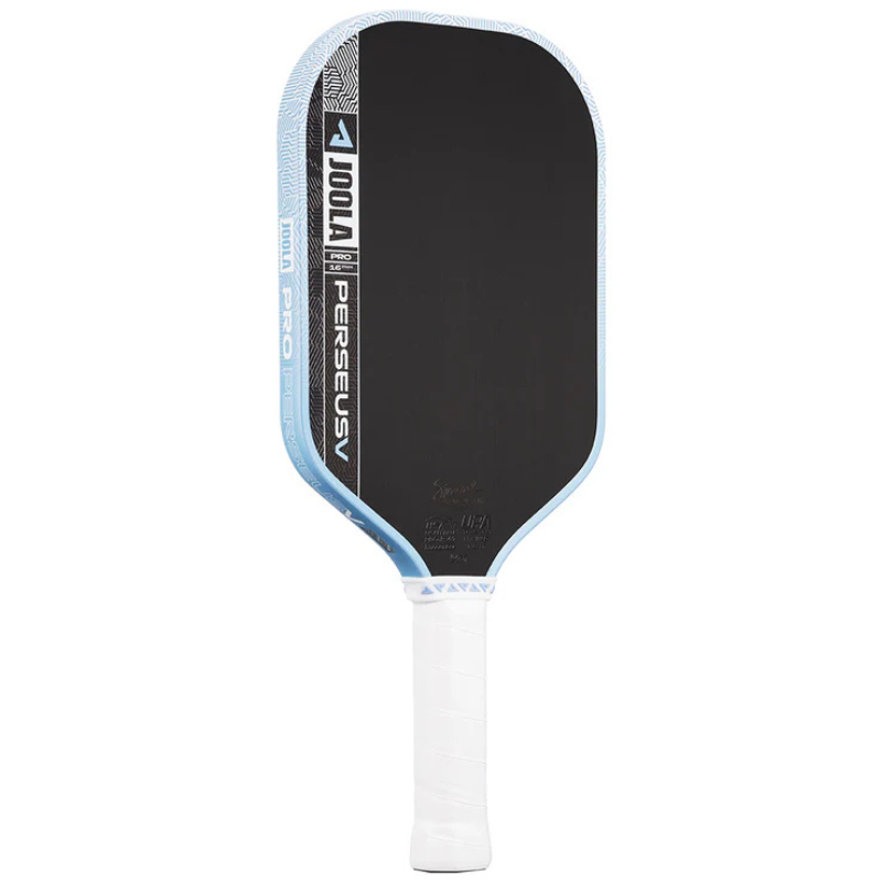 JOOLA Perseus Pro V Simone Jardim 16mm Pickleball Paddle - Breeze Blue