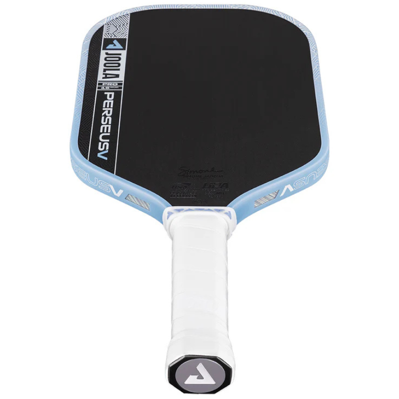 JOOLA Perseus Pro V Simone Jardim 16mm Pickleball Paddle - Breeze Blue