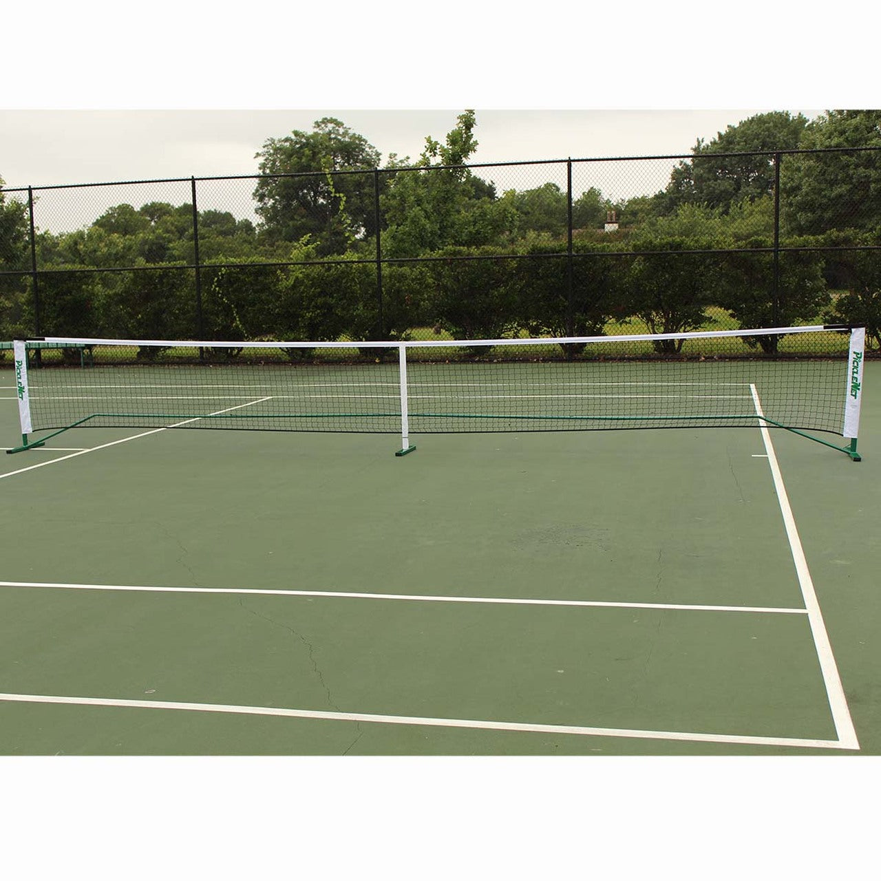 PickleNet Pickleball Net System Oval Poles - w/Carry Bag