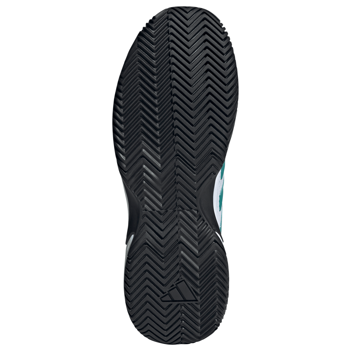 Adidas Gamecourt 2.0 Mens Tennis Shoes - Footwear White/Pure Teal/Core Black