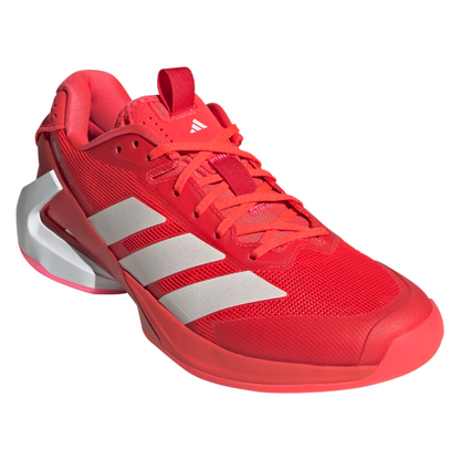 Adidas Adizero Ubersonic 5 Womens Tennis Shoes - Lucid Red/Zero Metalic / Lucid Pink