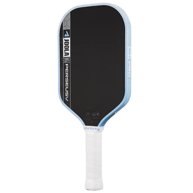 JOOLA Perseus Pro V Simone Jardim 16mm Pickleball Paddle - Breeze Blue