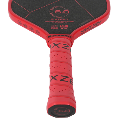 Six Zero Ruby Pro 14mm Pickleball Paddle